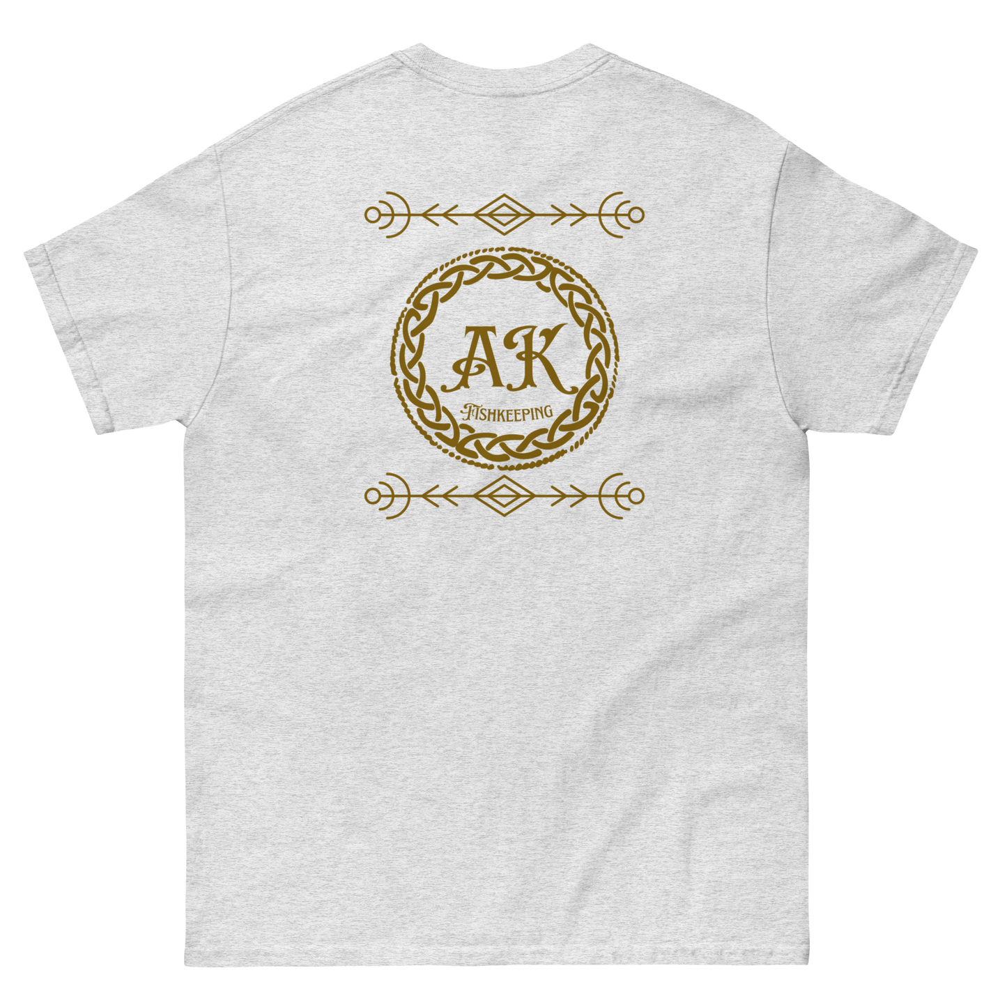 Men's gold logo tee