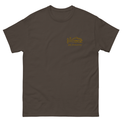 Men's gold logo tee