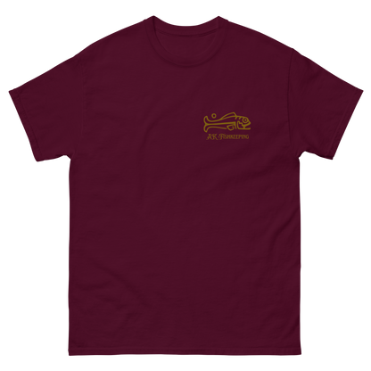 Men's gold logo tee