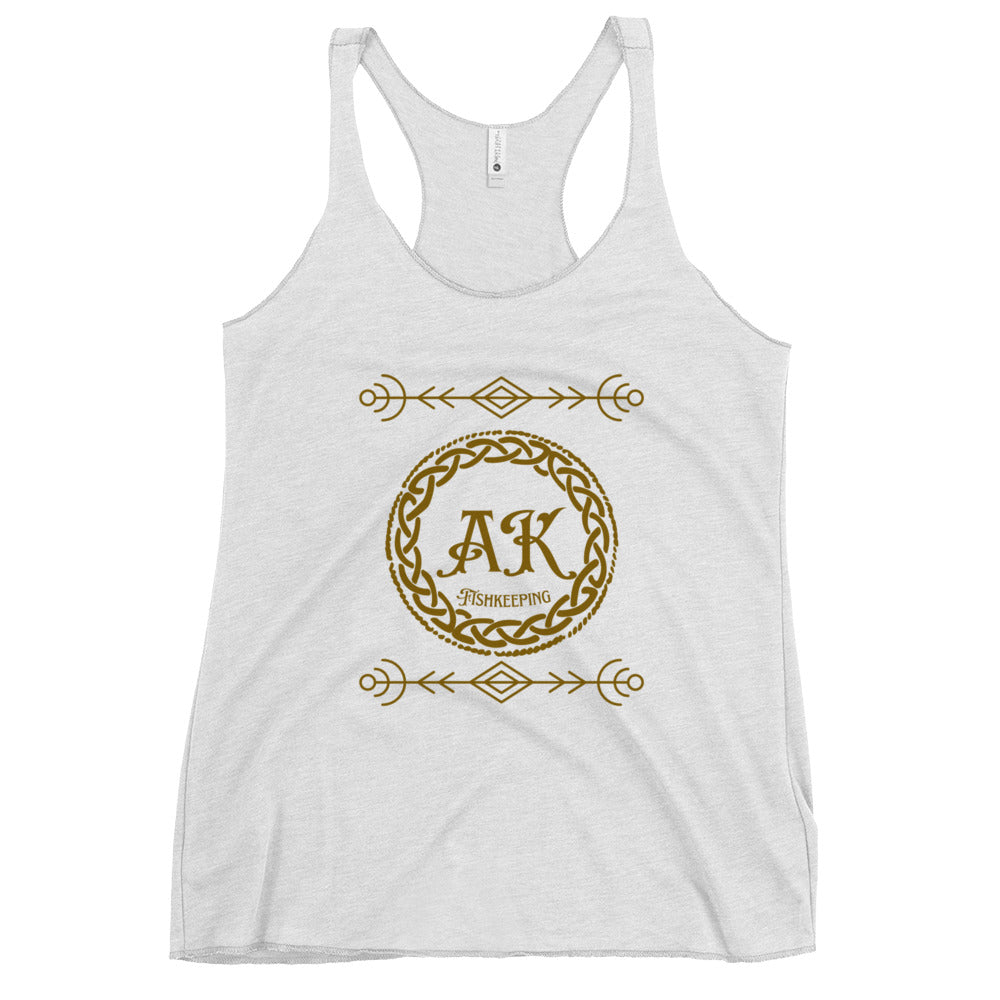 Women's gold logo Tank