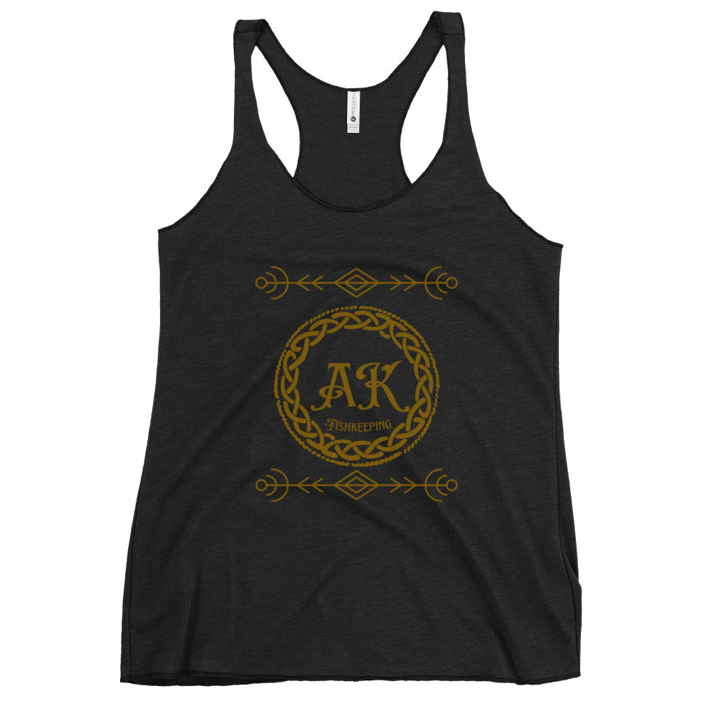 Women's gold logo Tank