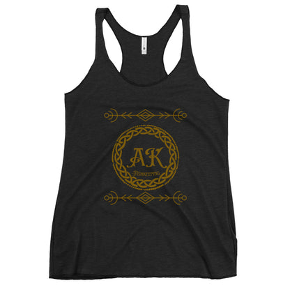 Women's gold logo Tank